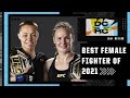 Should Rose Namajunas or Valentina Shevchenko be female fighter of the year? | DC & RC