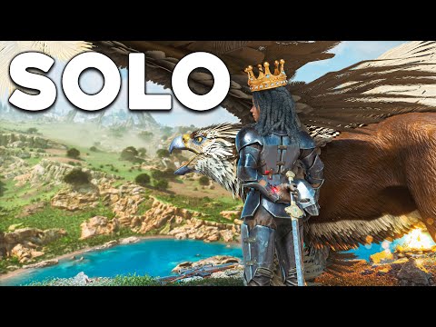 The SOLO Ragnarok Experience On ARK Ascended Small Tribes PvP...