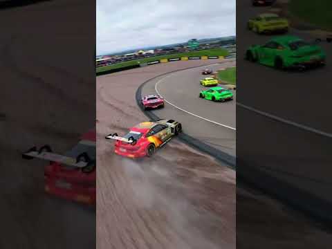 Insane FPV Drone Tracking DTM GT3 Cars!