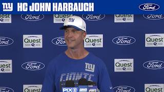 John Harbaugh on Malik Nabers' Progression: 'That was a good step' | New York Giants
