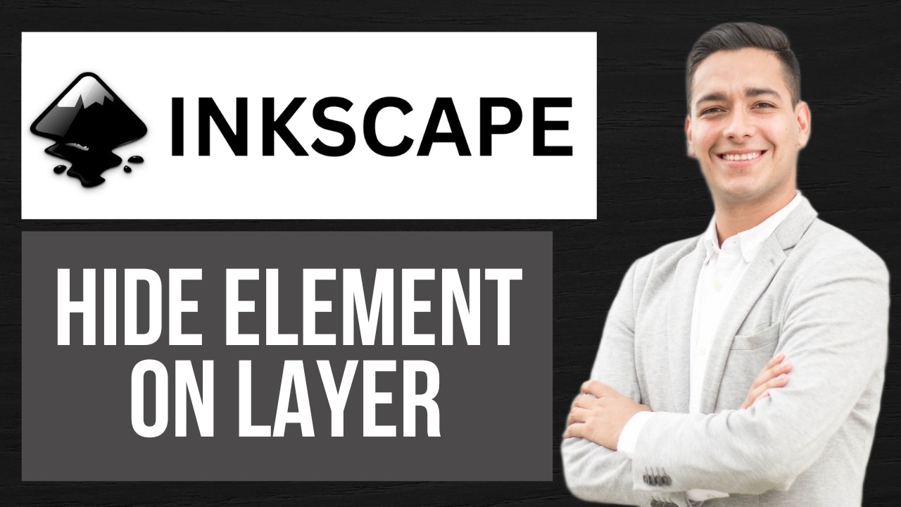 How to Hide Elements in Inkscape | Hide Object in Layer