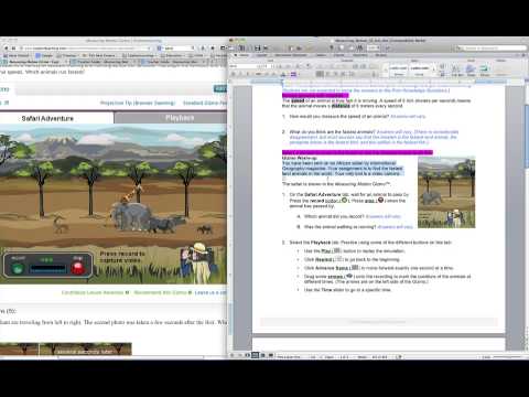 Planning Whole Group Instruction with Gizmos