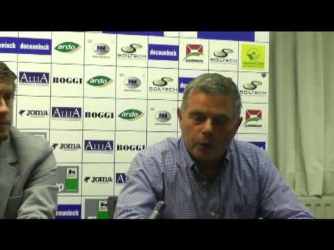 Persconferentie na KSVR - SK Heist 2-1 (15/09/2012)