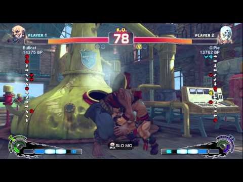 Bullcat [Gouken] vs GiPie [ElFuerte] SSF4 Japanese Online Ranked Matches - TRUE-HD