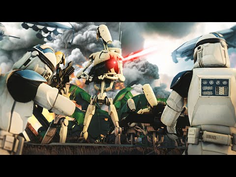 Can 100 Clones Hold MIMBAN from DROID INVASION!? - ARMA 3: Star Wars Operation