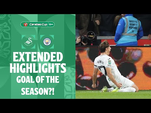 GOAL OF THE SEASON?! 🤩 | Swansea City v Manchester City Extended Highlights