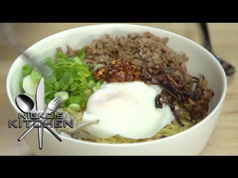 CHILLI PAN MEE (Malaysian Cuisine) - Nicko's Kitchen