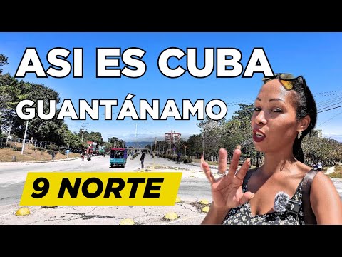 Así está Cuba hoy. Calle 9 Norte  GUANTÁNAMO calle por calle.