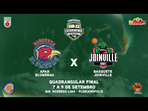 FINAIS - APAB BLUMENAU x BASQUETE JOINVILLE | CATARINENSE DE BASQUETE SUB-22 MASCULINO 2023