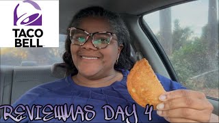 REVIEWMAS DAY 4: TACO BELL CARAMEL APPLE EMPANADA REVIEW #THEREVIEWQUEEN
