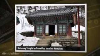 preview picture of video 'Enjoy the beauty of Mt. Seorak Koreahas's photos around Seoraksan, Korea Rep. (daepo harbour)'