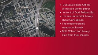 2 dead after Dubuque barfight, police shooting
