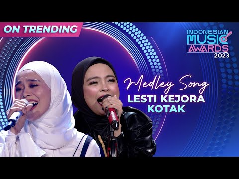 DUA DIVA! LESTI KEJORA x KOTAK - Medley Song | INDONESIAN MUSIC AWARDS 2023