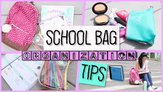 How-To: Pack Your School Bag - School Tips