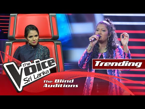 Ridmi Kodikara - Ahasa Gugura (අහස ගුගුරා) | Blind Auditions | The Voice Sri Lanka