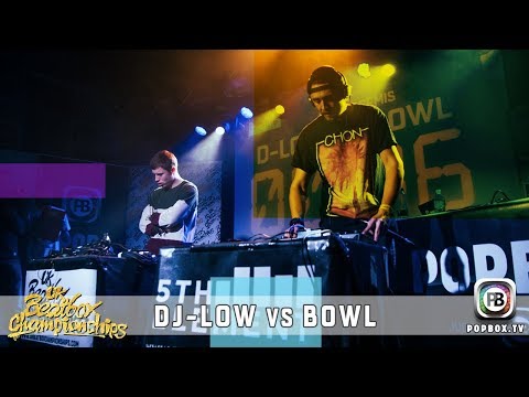 DJ-Low vs Bowl | Loopstation Semi Final | 2017 UK Beatbox Championships