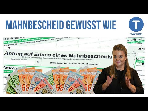 SCHULDEN EINTREIBEN #2 So geht's OHNE ANWALT mit Mahnbescheid Tutorial