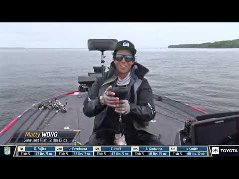 2023 Bassmaster Elite at Lake Champlain, NY - Toyota Mid Day Report - Day 2