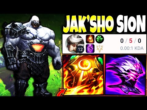 A Camille Met my JAK'SHO IMMORTAL SION Season 13 Build 🔥 LoL Top Sion s13 Gameplay