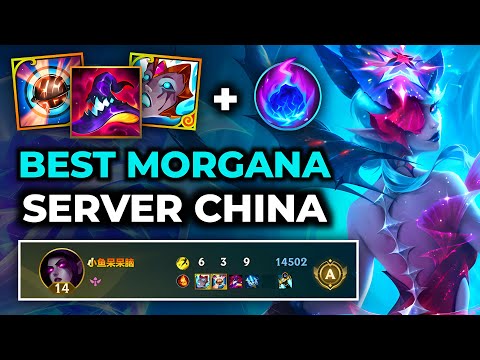 Morgana Wild Rift China - Build Runes Guide Patch 6.3g - Gameplay Morgana Season 19