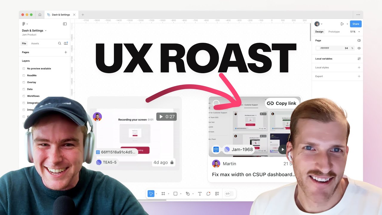 New Product Designer Roasts Dashboard UX (Figma Tour!)