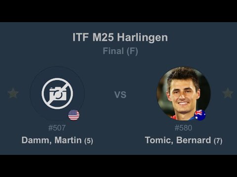 Martin Damm vs Bernard Tomic | ITF Harlingen 2022 CHAMPIONSHIP POINT