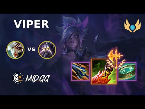MID.GG: [ Viper ] Riven MID vs Kassadin | NA CHALLENGER | LOL Season 2025