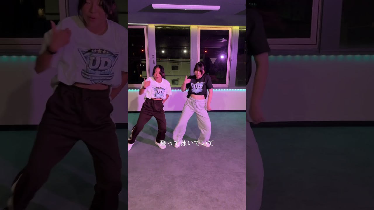 左　るーら　右　めいこるーめいでダーリン手話ダンス#signlanguage #signlanguagedance #dance #cute