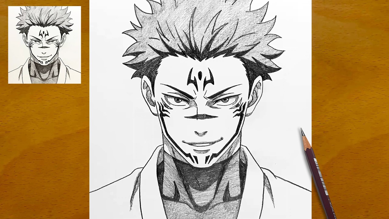 How to Draw Sukuna Perfectly ✍️ | Jujutsu Kaisen Manga Style