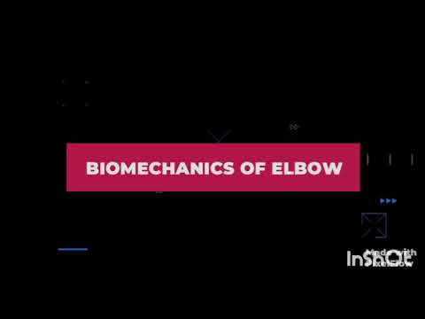 Biomechanics of elbow joint