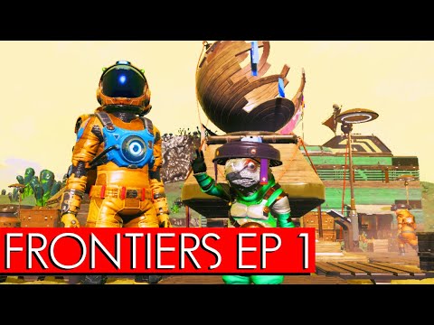 No Man's Sky Frontiers Gameplay 2021 Episode 1: Getting Started and Finding a Settlement