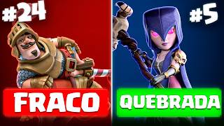 Ranqueando TODAS 32 Cartas Épicas da PIOR para MELHOR - Deck Guide by Allan Franzotti