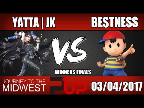 Yatta | JK (Bayonetta) vs Bestness (Ness) Winners Finals - Journey To the Midwest