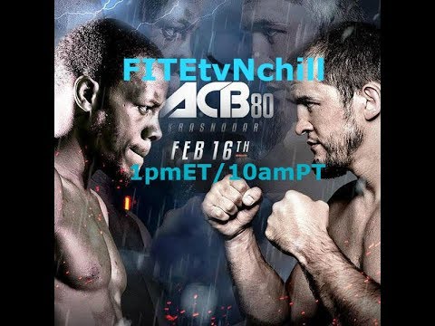 #ACB80 Albert Tumenov vs Nah-Shon Burrell #FITEtvNchill (2/3) - w/ @DanFromOR