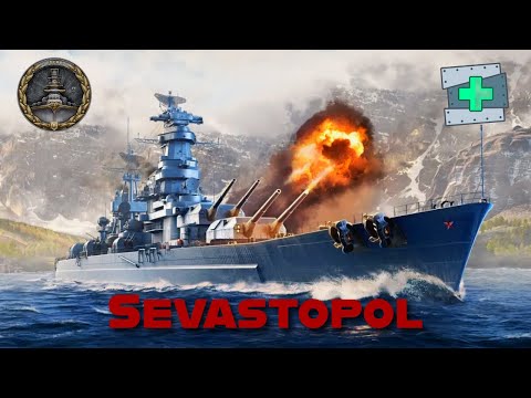 Sevastopol - The BEST heal in World of Warships Legends?!