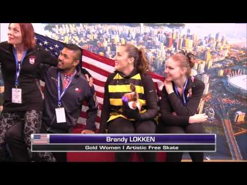 Brandy Lokken - Gold Women I Freeskate - 2016 International Adult Competition Vancouver
