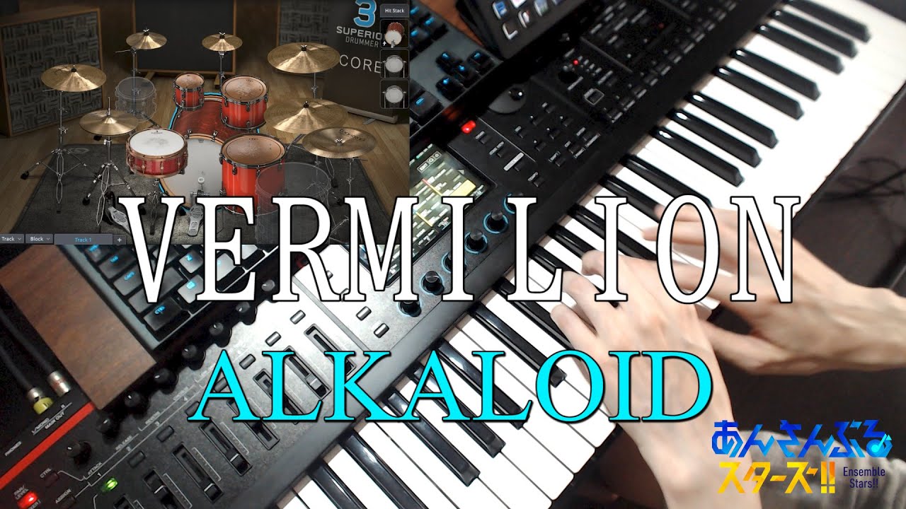 【あんさんぶるスターズ！！/ALKALOID】VERMILION【指ドラム/Finger Drum】