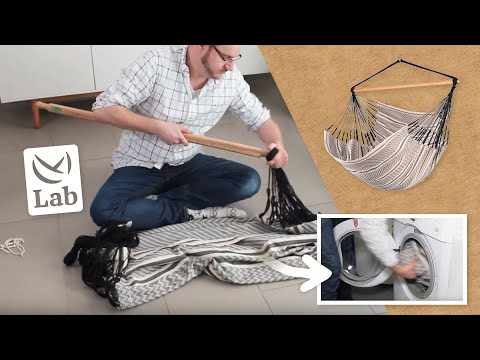 Comment laver facilement sa chaise-hamac?