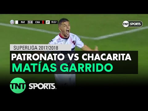 Matías Garrido (2-0) Patronato vs Chacarita | Fecha 16 - Superliga Argentina 2017/2018