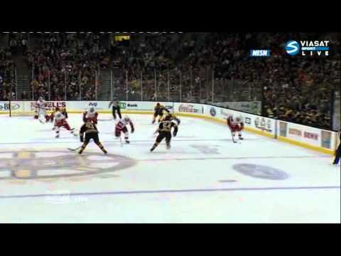 [HD] 2nd Goal Todd Bertuzzi  (Detroit Red Wings & Boston Bruins), NHL , 02/11/11