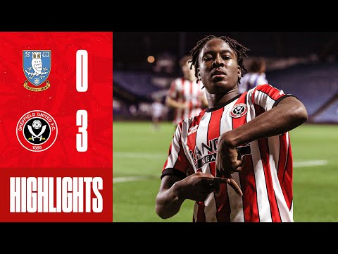 Sheffield Wednesday U21 0-3 Sheffield United U21 | Highlights | Marsh double in Derby Day win! ⚔️📈