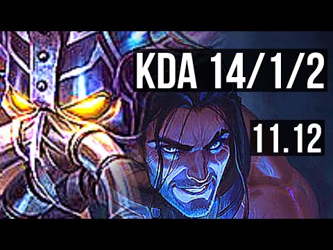 KASSADIN vs SYLAS (MID) | Penta, 14/1/2, Legendary, Rank 9 Kass | NA Grandmaster | v11.12