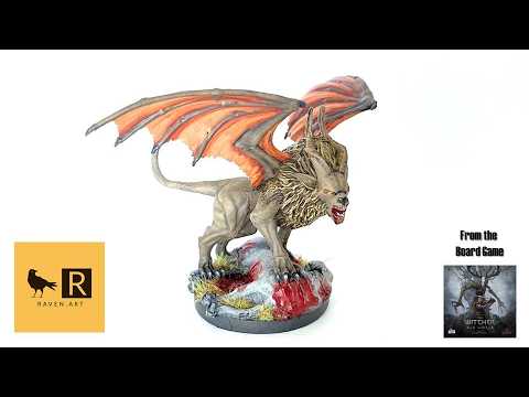  Painting The Witcher Old World, Manticore