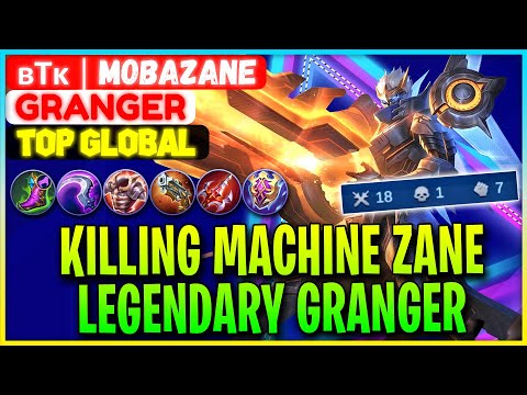 Killing Machine Zane Legendary Granger - Former Top 1 Global Granger ʙTᴋ | MobaZane - Mobile Legends