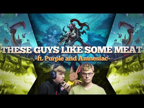 Purple, Firebat and Amnesiac Share Some Meat