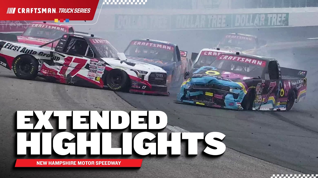 NASCAR Craftsman Truck Series Highlights at New Hampshire