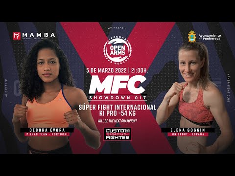 Deborah Evora VS Elena Goggin | K1 Professional -55KG | MFC017 〽️