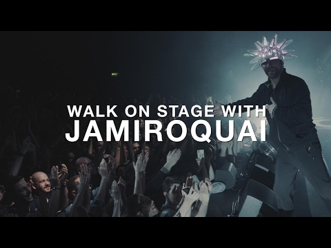 Walk on stage with Jamiroquai in Paris