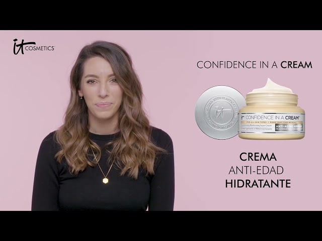 Vídeo relacionado con IT Cosmetics, Limpiador + Sérum, Hidratación Intensa, Combate Líneas de Expresión y Arrugas, Fórmula con Anti-Aging Armour Rejuvenating Concentrate, Confidence In a Cleanser, 148 ml