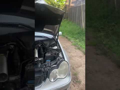 Mercedes C230 kompressor Power Steering pump replacement [BREIF]